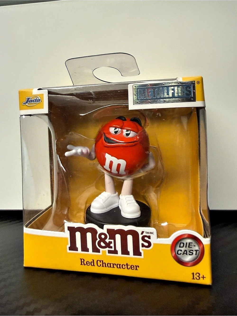 Jada Toys M&M’s Red Character Metalfigs Die-Cast Figure 2025 New